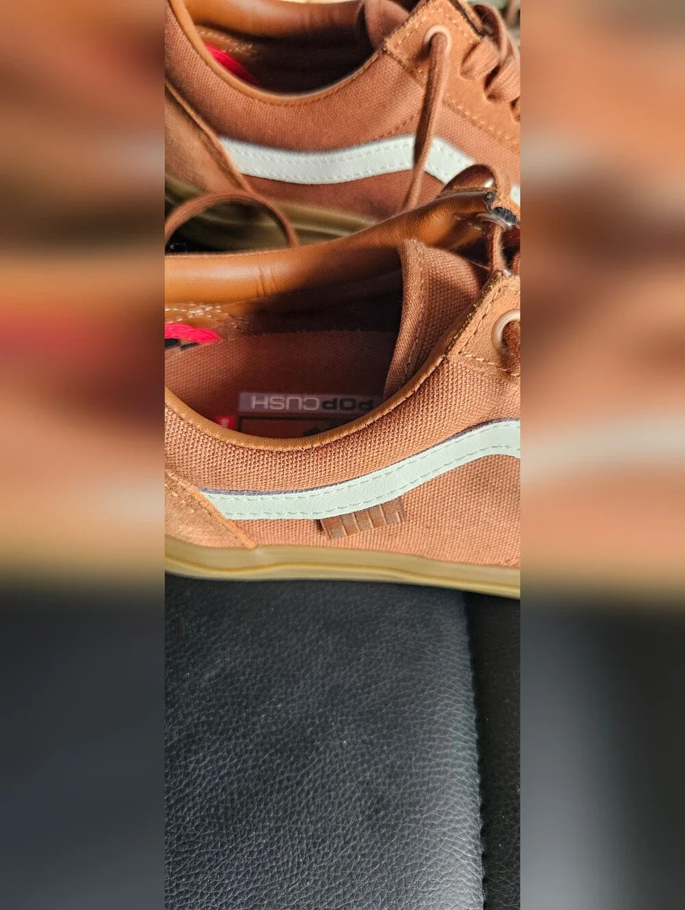 Vans Men's Tan Suede Old Skool Sneakers - Picture 2 of 9